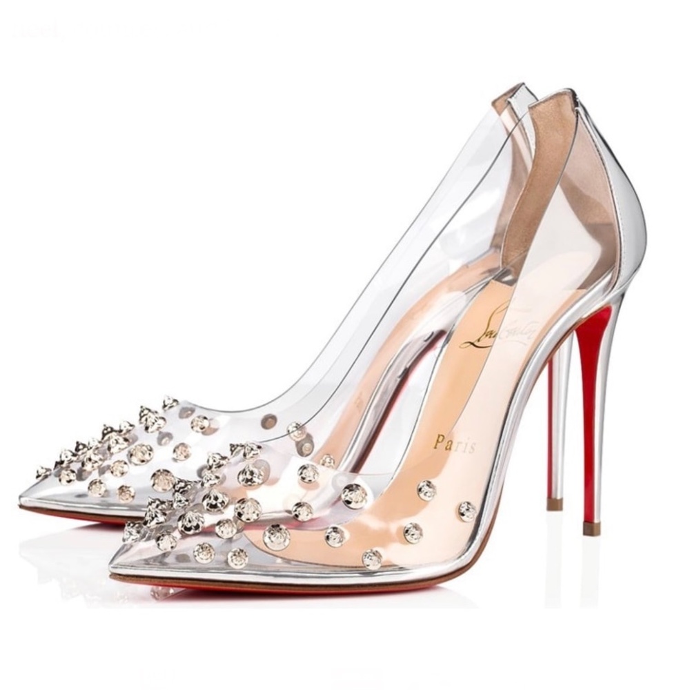 BRAND NEW Collaclou Pumps With Signature Studs: Louboutin's 60s Homage